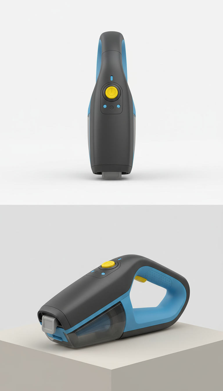 Cordless Outdoor Vacuum With Polycarbonate Body