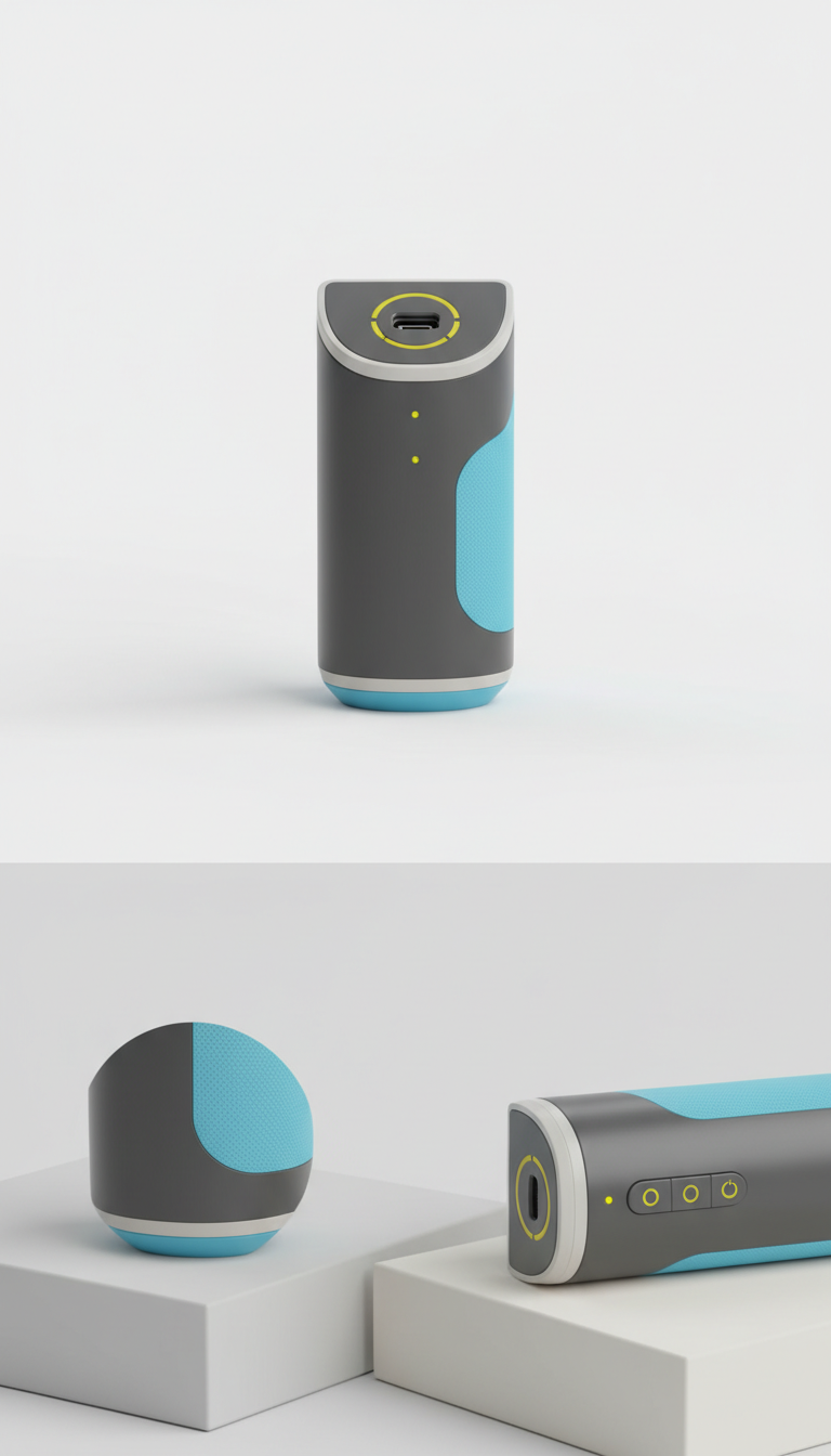 Charging Dock Accessory With Rapid Power Cycle